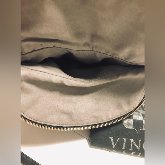 VINCE CAMUTO black leather crossbody purse. Only used ONCE! - Picture 14 of 16